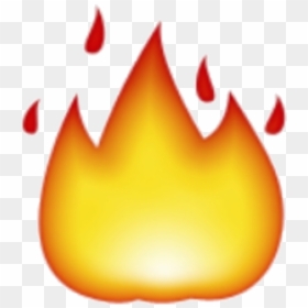Flame Clipart Emoji Fire Free Transparent Png - Fire Emoji 100 Emoji, Png Download - fire emoji transparent png