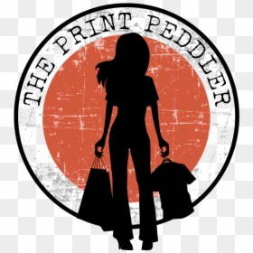 Transparent Shopping Girl Logo, HD Png Download - ghost silhouette png