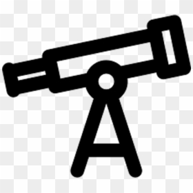 Telescope Icon Png, Transparent Png - telescope icon png