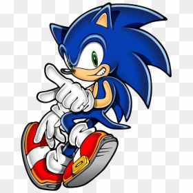 Sonic Channel Images Sonic Channel Sonic Hd Wallpaper - Modern Sonic The Hedgehog, HD Png Download - channel art png