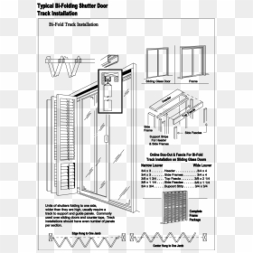 Design Shutters Bi Fold Plantation And Sliding - Sliding Shutter Door Plan, HD Png Download - shutter glasses png