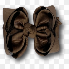 Slipper, HD Png Download - brown ribbon png