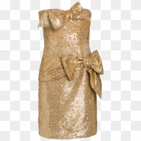 Cocktail Dress, HD Png Download - brown ribbon png