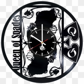 Queen Of Spades The Dark Rite Handmade Vinyl Record - Cuckoo Clock, HD Png Download - queen of spades png