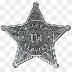 Badge Of The United States Secret Service - Us Secret Service Star, HD Png Download - diamond .png