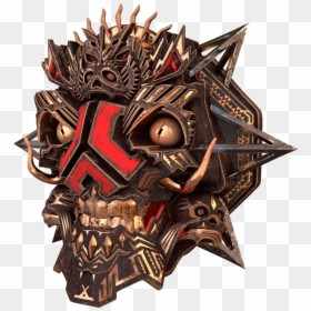 File - Defqon-mask - Defqon 1 Weekend Festival 2019, HD Png Download - the mask png