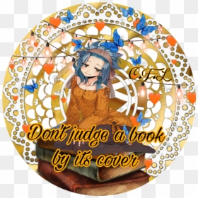 #levy #fairytail #levymcgarden #cute #icon #bookworm - Circle, HD Png Download - cute icon png
