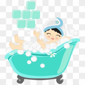 Bathtub Spa Clipart, HD Png Download - spa party png
