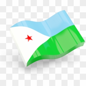 Glossy Wave Icon - Djibouti Flag Moving, HD Png Download - waves icon png