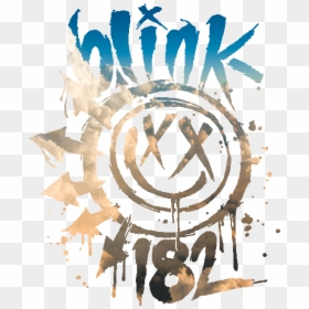 #blink #blink-182 #blink182 #realmusic #poppunk #bands - Blink 182 Logo Art, HD Png Download - blink 182 png