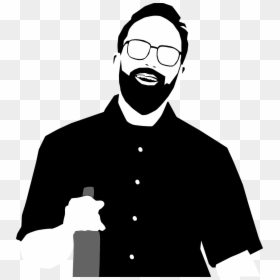 Hipster Clip Art, HD Png Download - hipster beard png