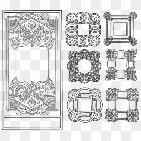 Transparent Celtic Pattern Png - Drawing, Png Download - celtic pattern png