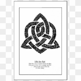 Celtic Love Knot, HD Png Download - celtic pattern png