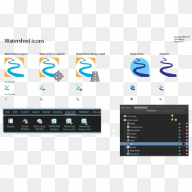 Watershed Icon En Situ V7, HD Png Download - analysis icon png