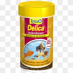 Delica Bloodworms From Tetra 100 Ml Buy Online - Храна За Златни Рибки, HD Png Download - goldfish snack png