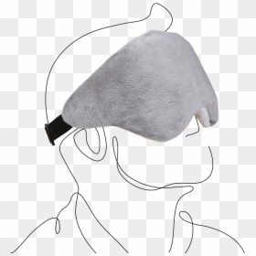 Transparent Sleep Mask Png - Sketch, Png Download - sleep mask png