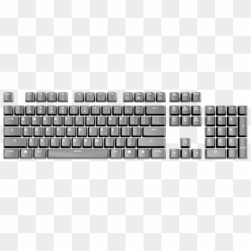 Keyboard Keycap Sets-us - Logitech G413 Silver Tr, HD Png Download - scale bar png
