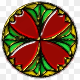 Circle,leaf,symbol - Emblem, HD Png Download - leaf symbol png