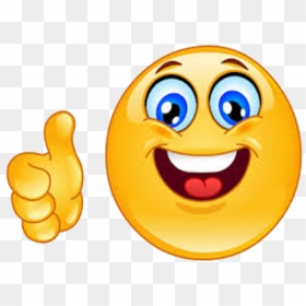 Emoticon Good Thumb Icons Signal Smiley Job - Thumbs Up Smiley, HD Png Download - thumb up emoji png