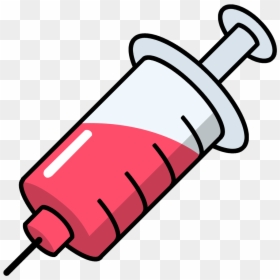 Clip Art Many Interesting Cliparts Flu Needle - รูป เข็ม ฉีดยา การ์ตูน, HD Png Download - flu png