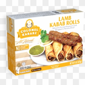 Colonel Kababz Chicken Roll, HD Png Download - spring roll png