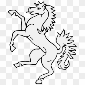 Horse Rampant, HD Png Download - horse tail png