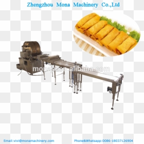 Spring Roll Wrapper Making Machine/spring Roll Skin - Lumpia, HD Png Download - spring roll png