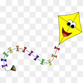 Kite Flying Playing - Kite Clipart, HD Png Download - fly.png
