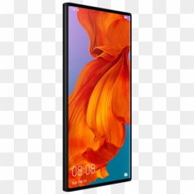 Huawei Mate X Design - Amber, HD Png Download - android status bar png