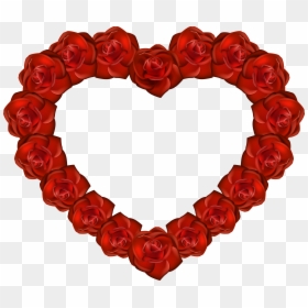 Transparent Drawn Heart Png - Red Rose Heart Png, Png Download - heart art png