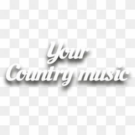 Country Music Text Transparent, HD Png Download - country music png