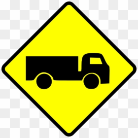 Beware Of Moving Vehicles, HD Png Download - truck vector png