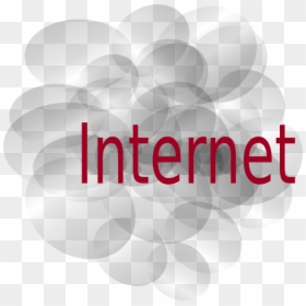 Www Clipart Internet Symbol - Internet Cloud Picture Clipart, HD Png Download - internet symbol png