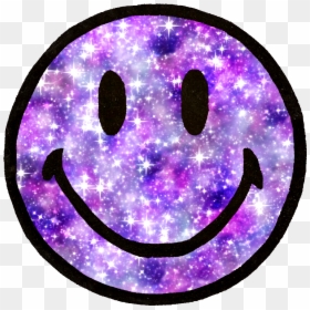 #smiley #smileyface #purple #stardust #purple Sparkle - Glitter Purple Smiley Face, HD Png Download - purple sparkle png
