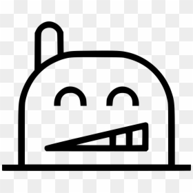 Mole Yeah Face Happy Fictional - Icon, HD Png Download - weird face png