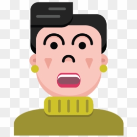 Weird-grandma - Cartoon, HD Png Download - weird face png