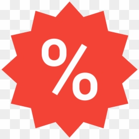 It"s A Circular Shape With Triangular Points On All - Percentage Sale Icon Png, Transparent Png - sale badge png