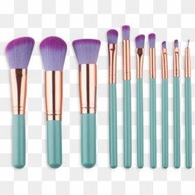 Makeup Brushes Png - Make Up Brush Set In Shopee, Transparent Png - photoshop brushes png