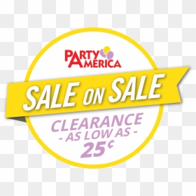 Party America, HD Png Download - sale badge png
