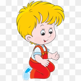 Transparent Walking To Class Clipart - Cartoon Boy Playing With Train, HD Png Download - kid walking png