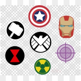 Avengers Symbols Png, Transparent Png - avengers logo png