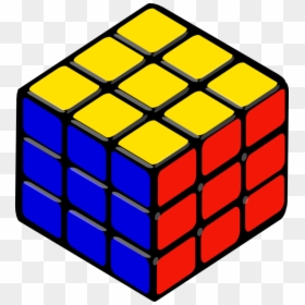 Rotating Rubik's Cube Gif, HD Png Download - cube png