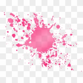 Pink Splat Png - Pink Paint Splash Png, Transparent Png - vhv