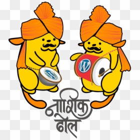 Nashik Dhol Logo Png, Transparent Png - bhagat singh png