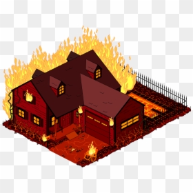 Family Guy House On Fire, HD Png Download - fire.png