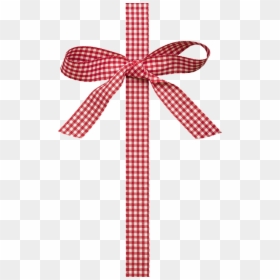 Christmas Bow Vertical Png, Transparent Png - christmas ribbon png