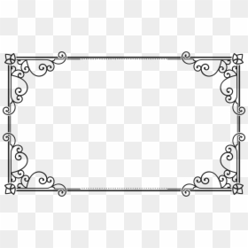 Rectangular Frame Png, Transparent Png - white frame png