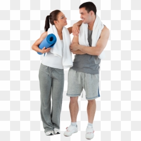 Person In Gym Png, Transparent Png - fitness png