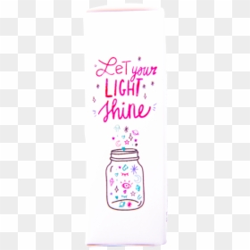 Water Bottle, HD Png Download - light shine png