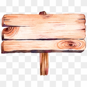 Wood Label Png, Transparent Png - wooden sign png